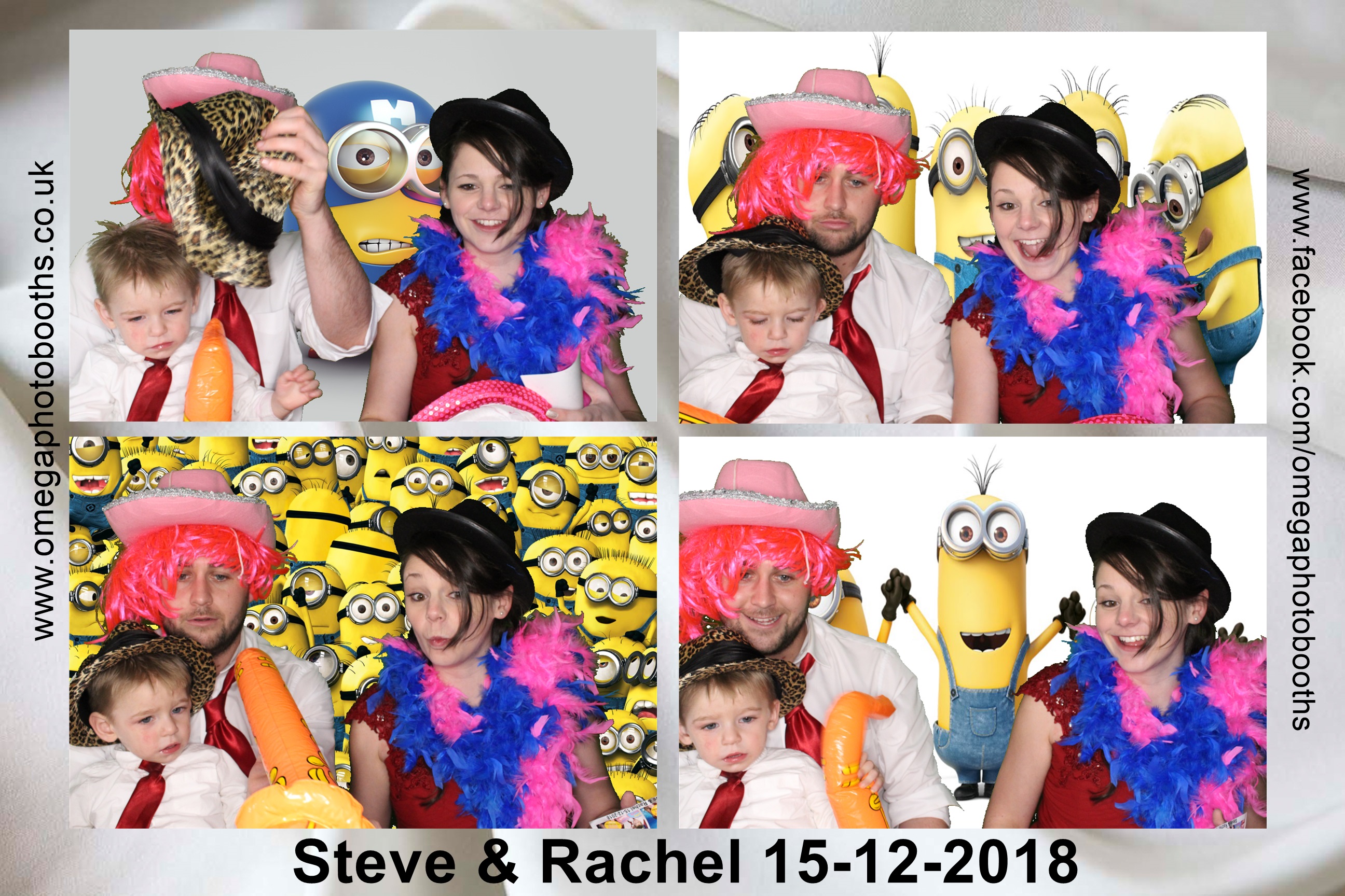 Steve and Rachel's Wedding | View more photos from the event at gallery.omegaphotobooths.co.uk/u/Omega-Photobooths/Steve-and-Rachels-Wedding